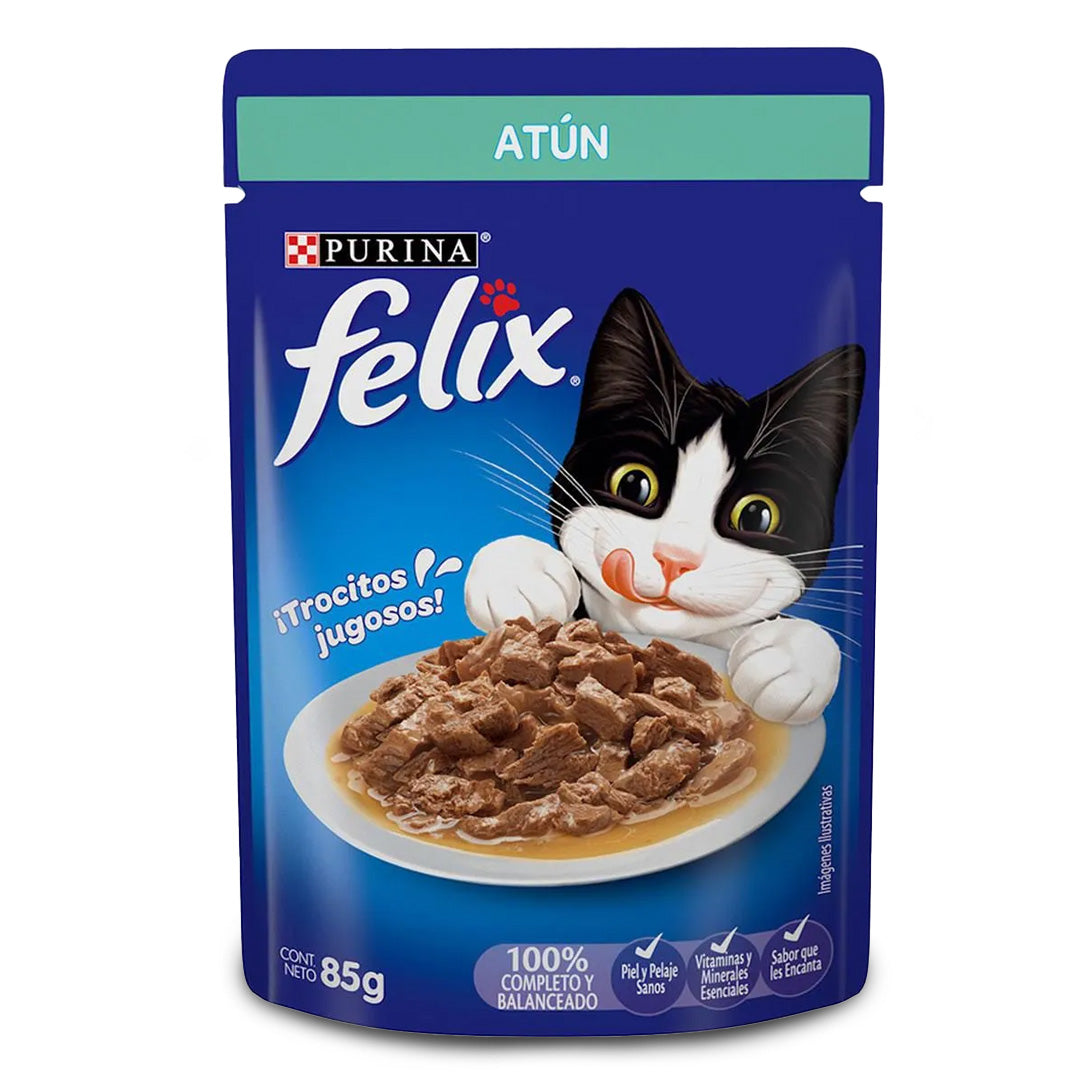 Alimento Gato Sobre Felix Atun 85Gr
