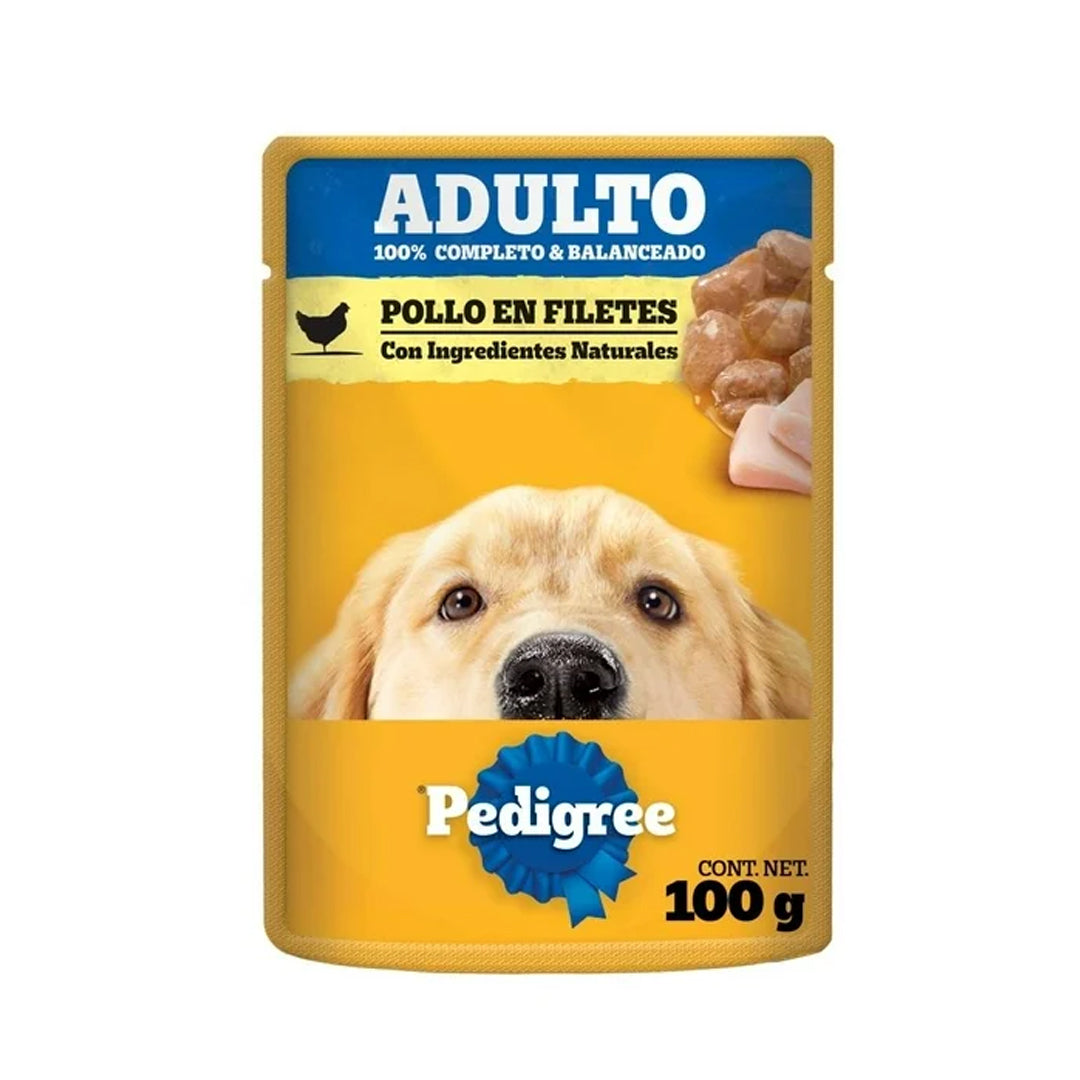Alimento Perro Sobre Pedigree Adulto Pollo 100Gr
