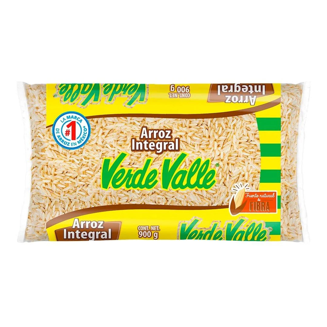 Arroz Verde Valle Integral 900 Gr