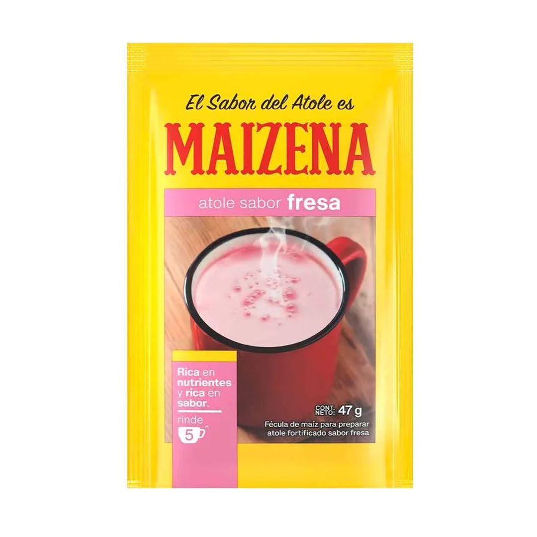 Atole Maizena Fresa 47 Gr.