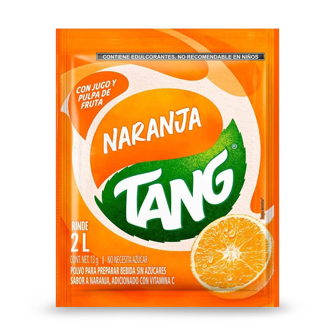 Bebida En Polvo Tang Naranja 13 Gr