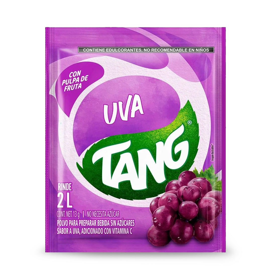 Bebida En Polvo Tang Uva 13Gr