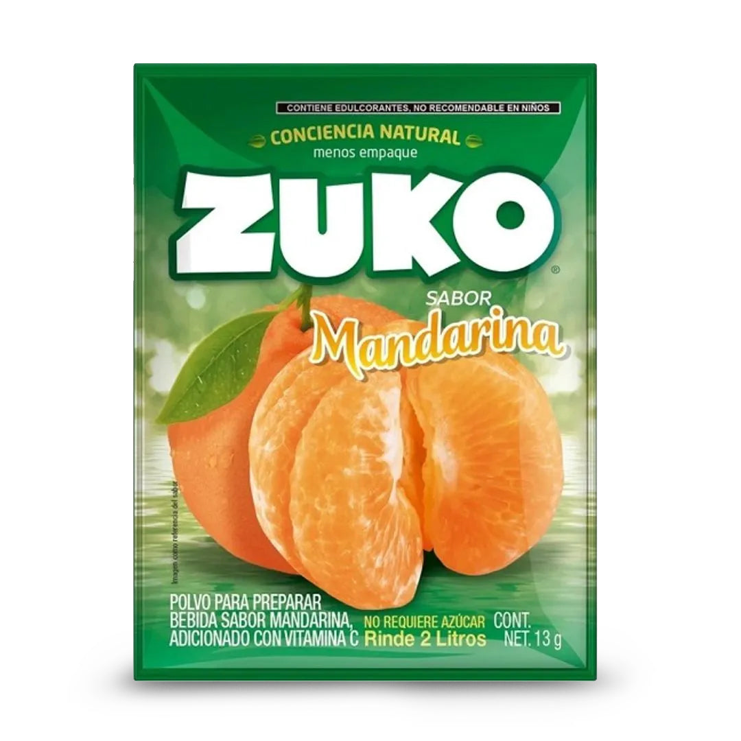 Bebida En Polvo Zuko Mandarina 15Gr.