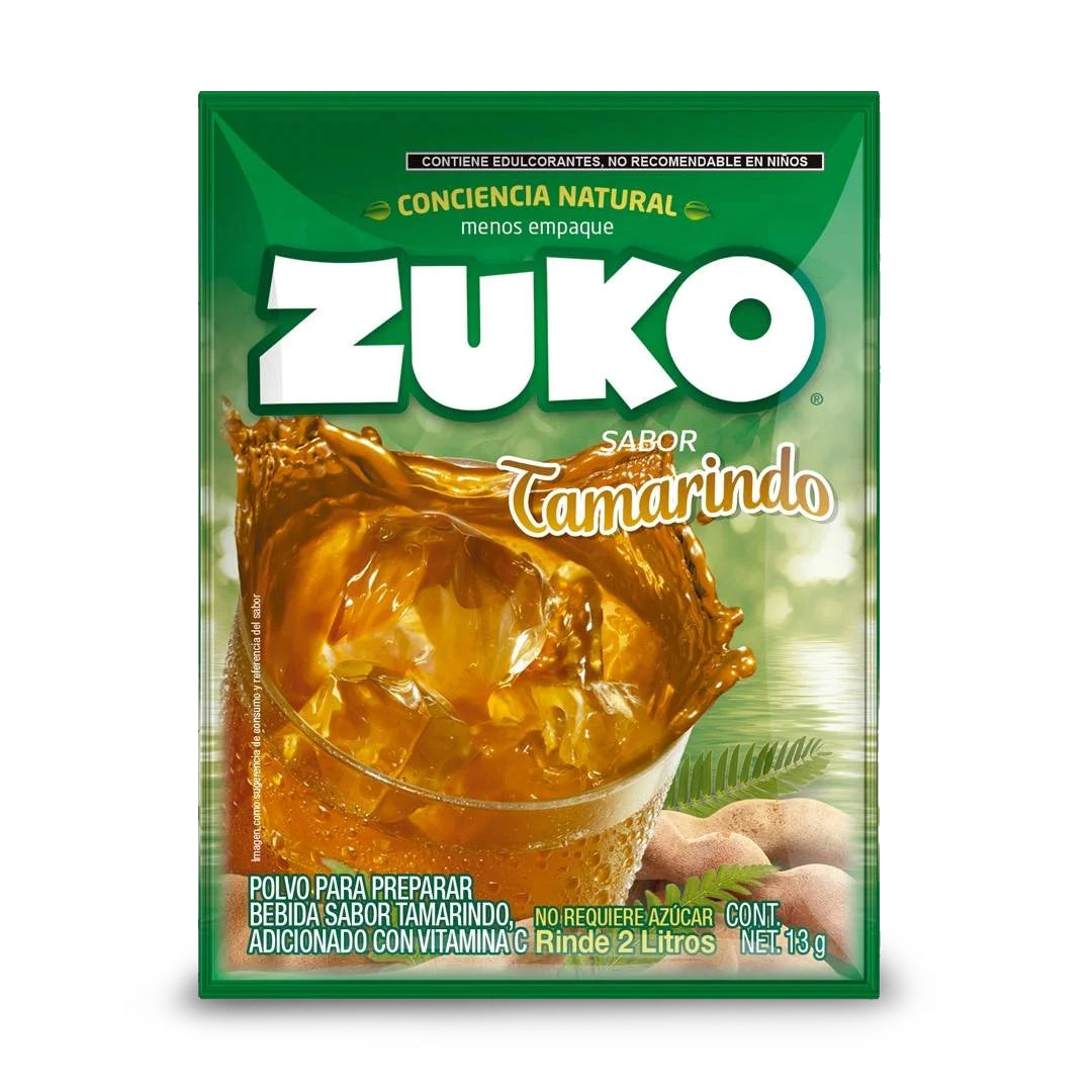 Bebida En Polvo Zuko Tamarindo 13 Gr