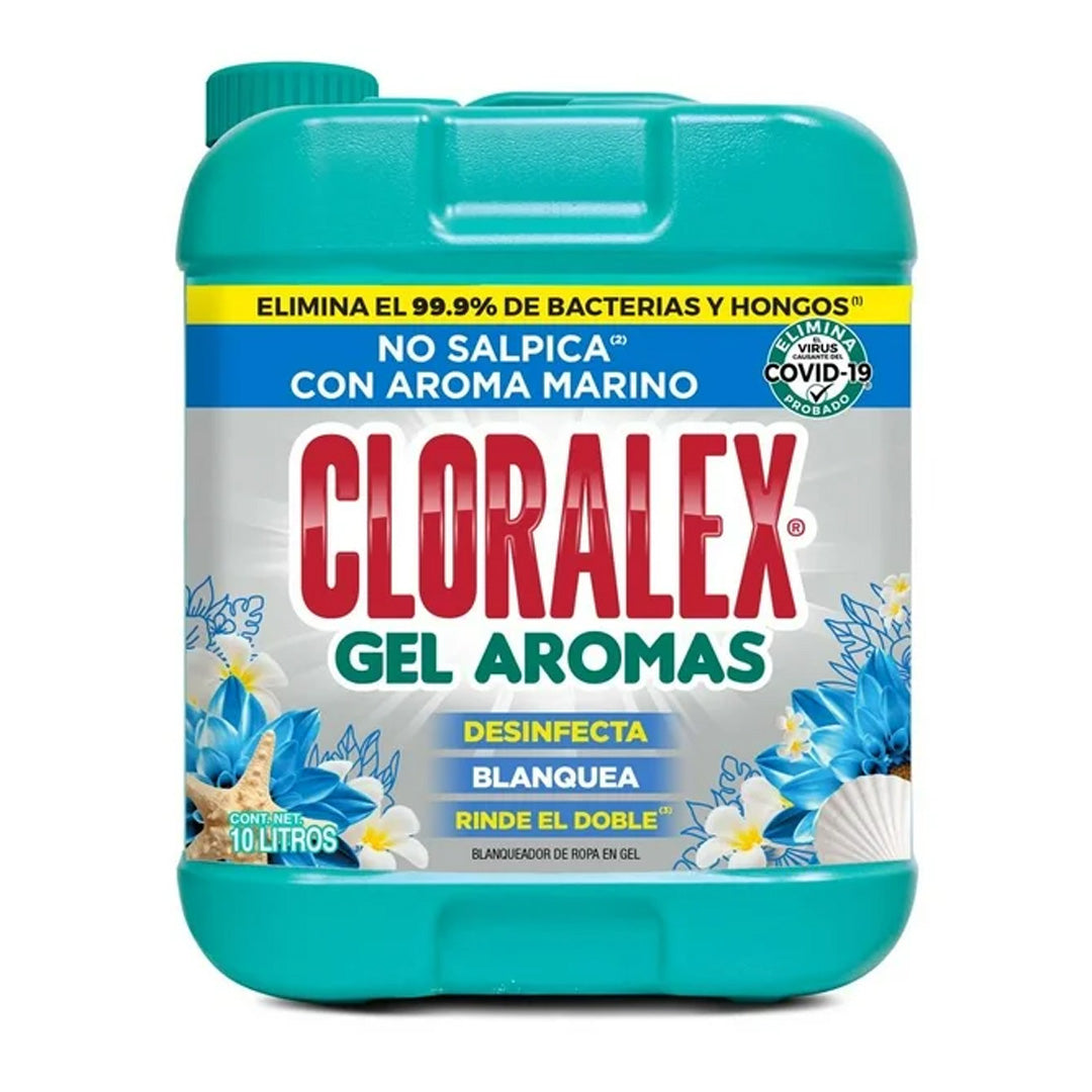Blanqueadores Cloralex Gel Aromas 10 Lt