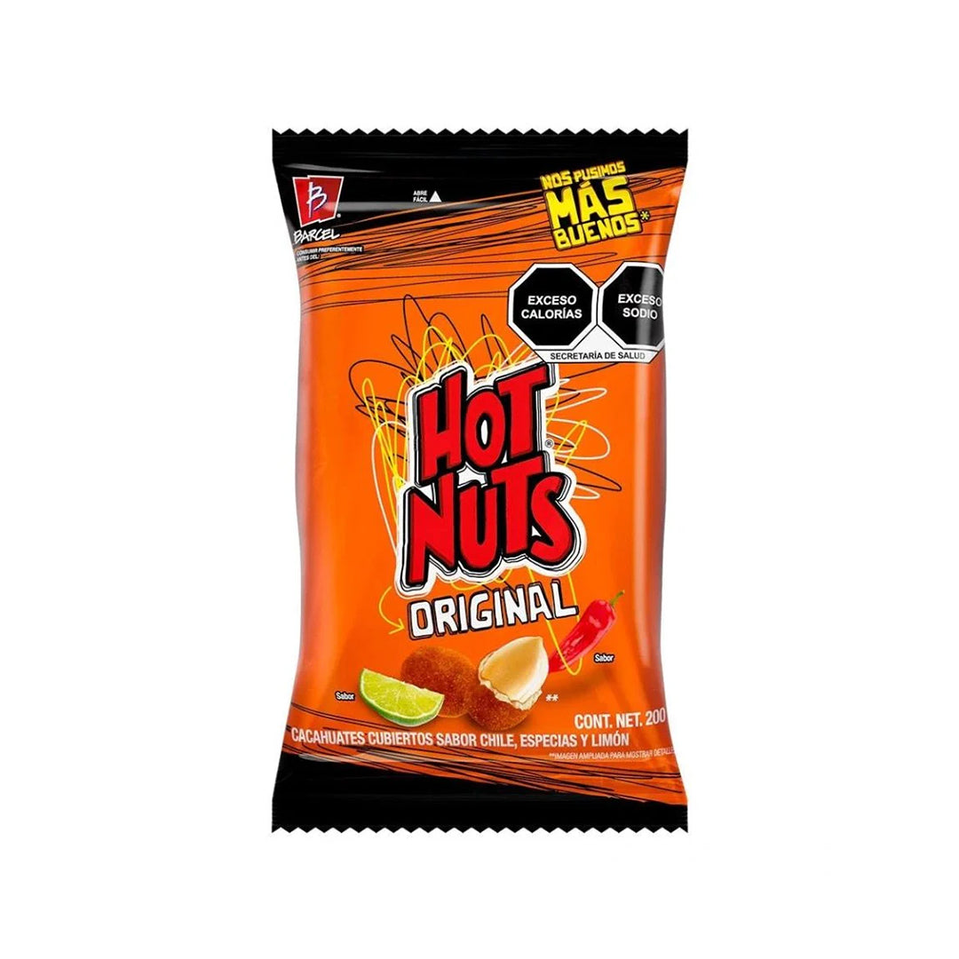 Botanas Barcel Cacahuate Hot Nuts Original 82 Gr