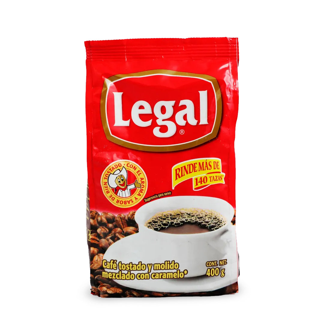 Café Soluble Legal Bolsa 400Gr