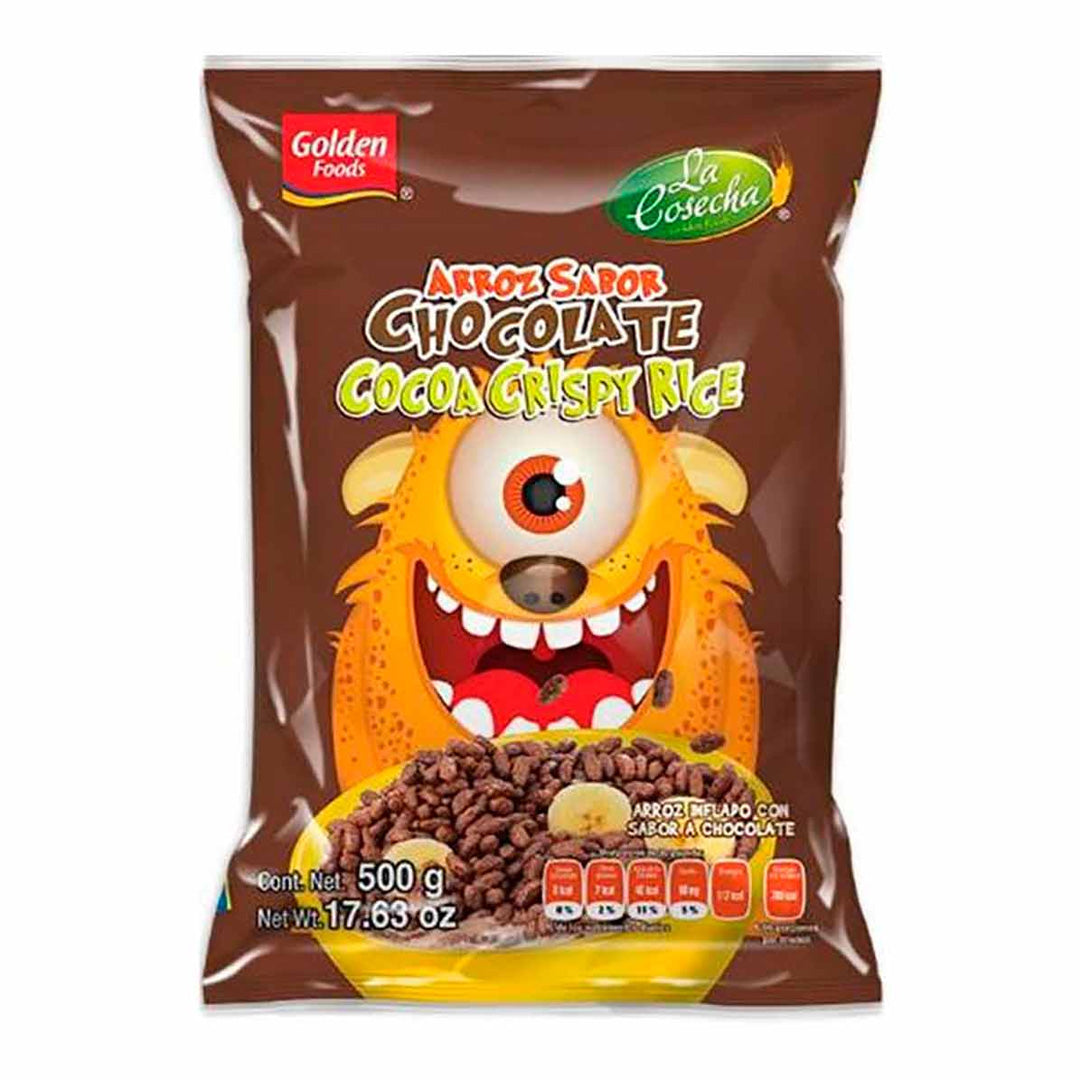 Cereal Golden Foods Choco Arroz 500 Gr
