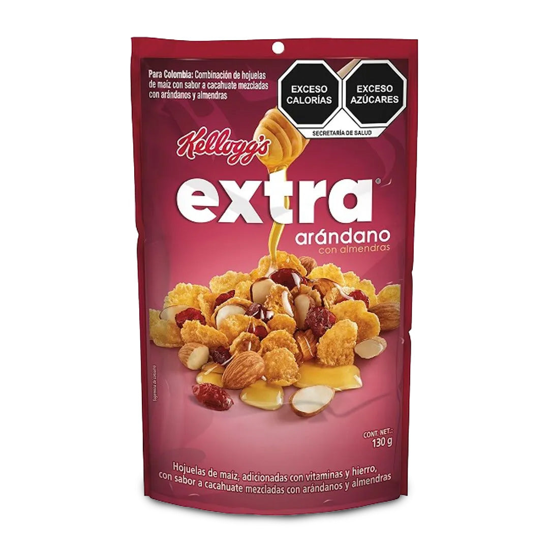 Cereal Kelloggs Extra Arandanos C/Almendras 130 Gr