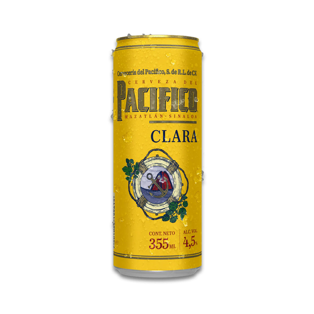 Cerveza Pacifico Clara Lata 355 Ml