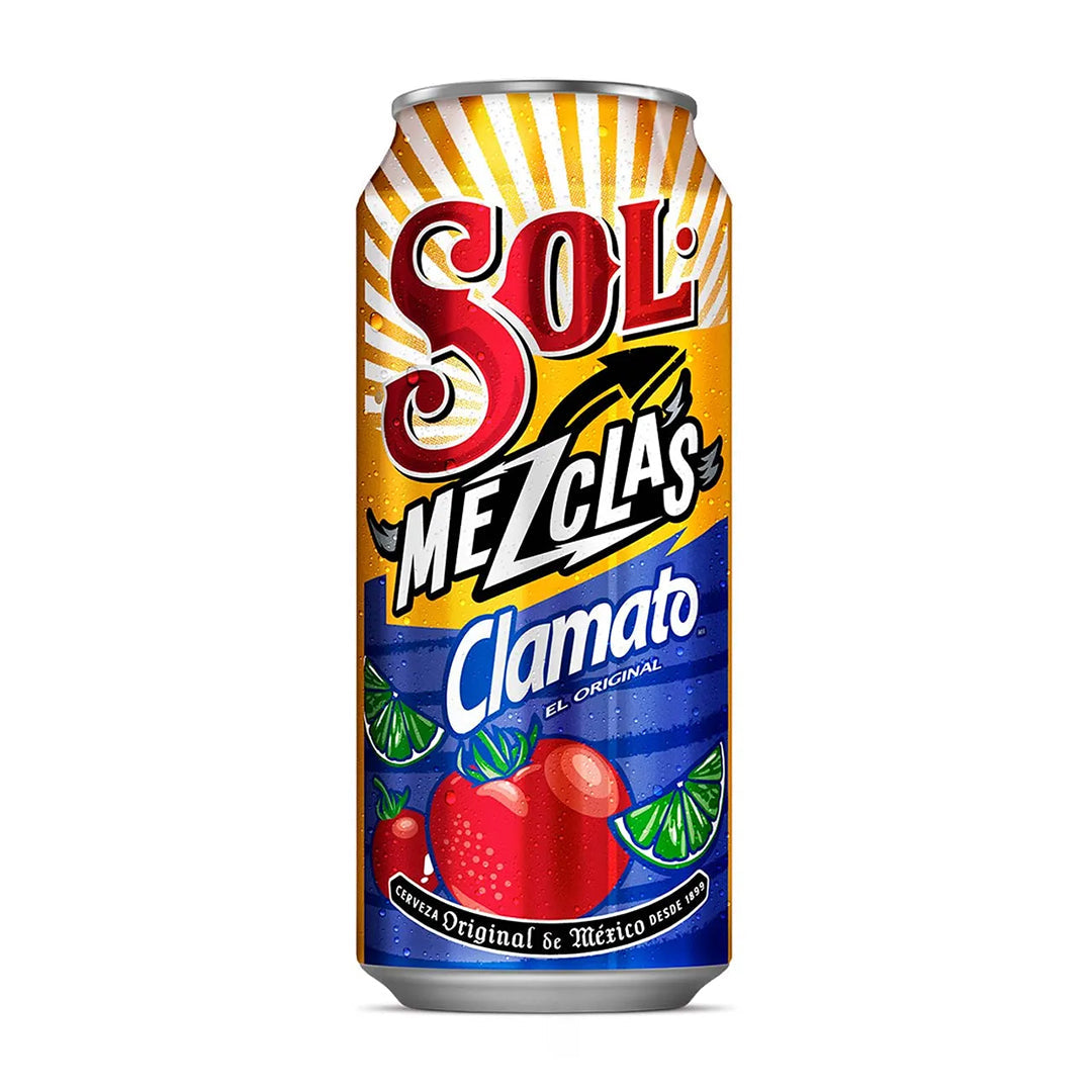 Cerveza Sol Clamato Lata 473 Ml