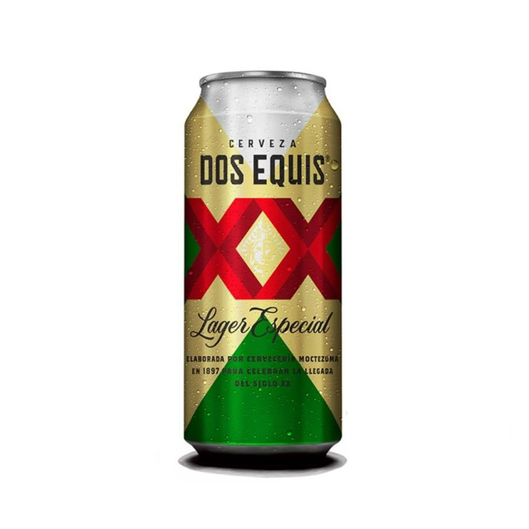 Cerveza Xx Lager Lata 473 Ml