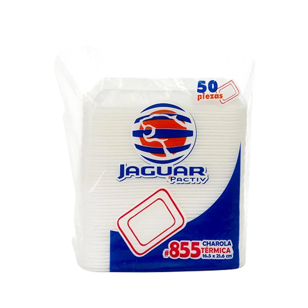 Charolas Termicas Jaguar #855 50 Pz