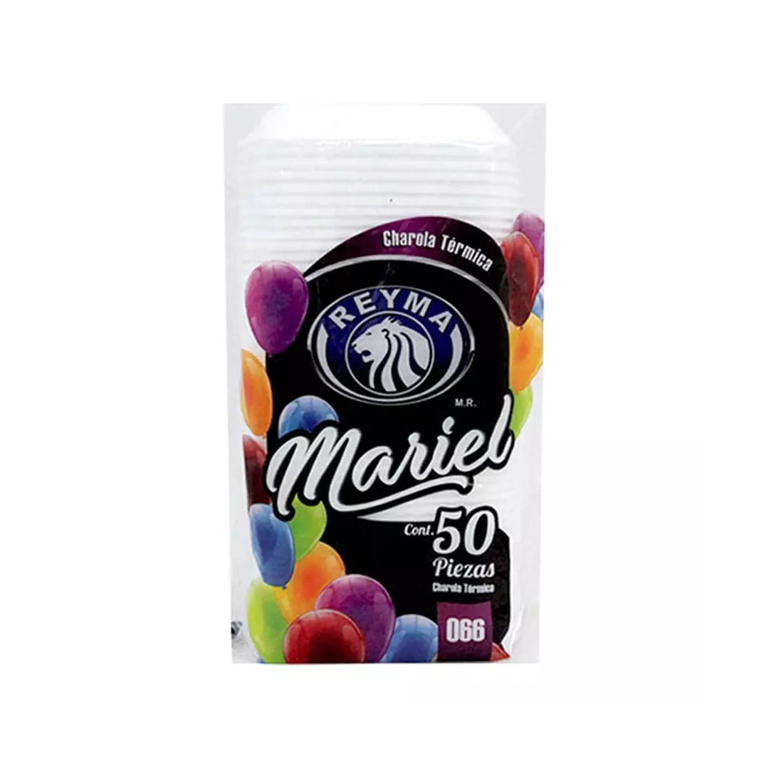 Charolas Termicas Reyma #66 Mariel 50Pz