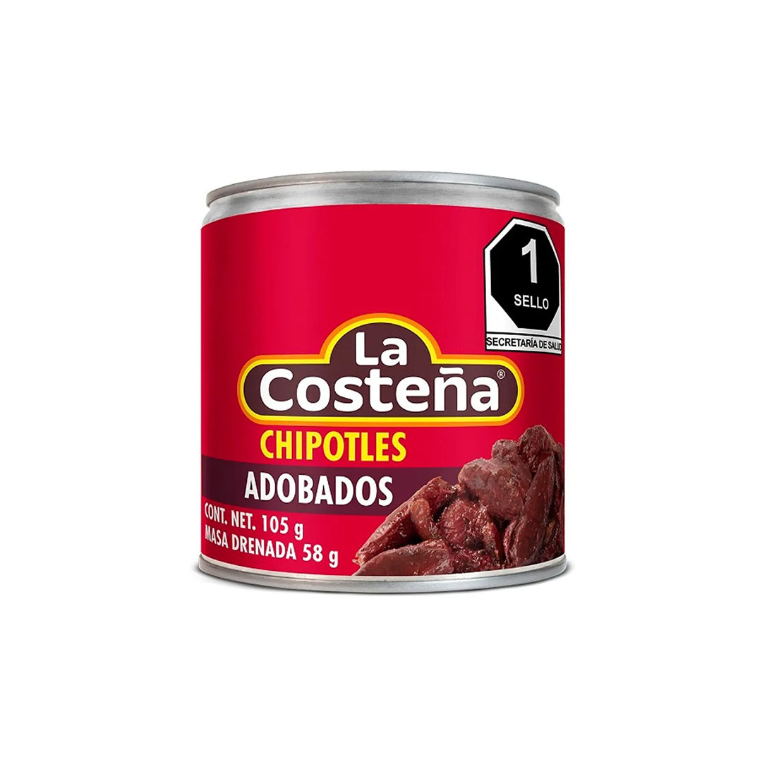 Chiles En Lata Costeña Chipotle 105G