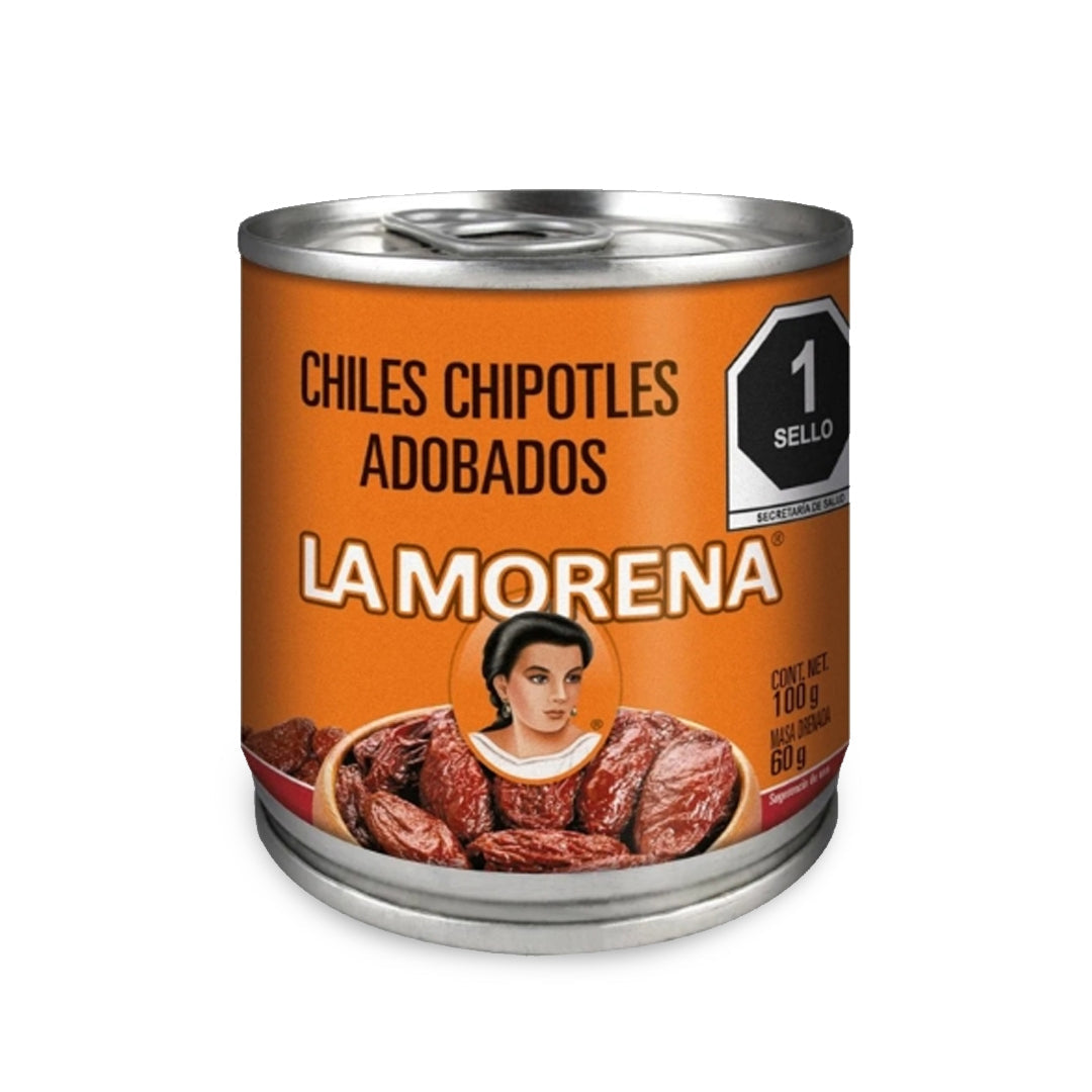 Chiles En Lata Morena Chipotle 100 Gr