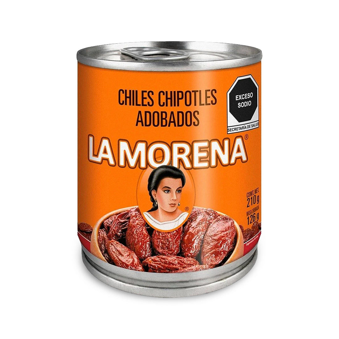 Chiles En Lata Morena Chipotle 210 Gr