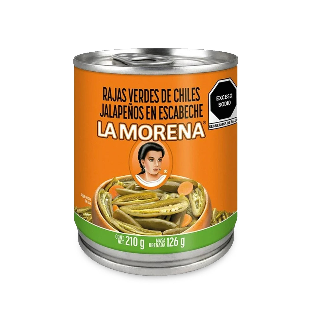 Chiles En Lata Morena Jalapeños 200 Gr