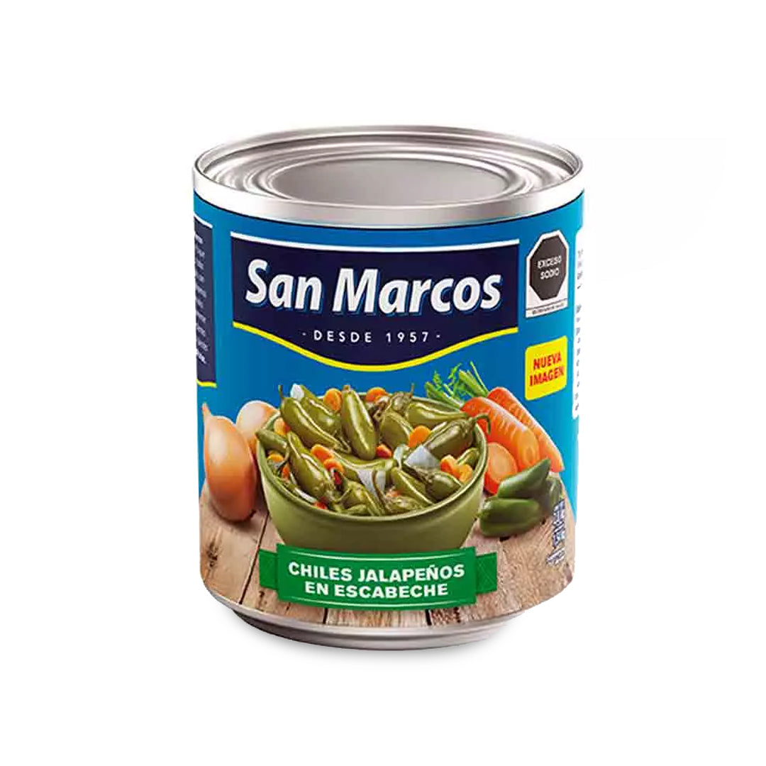 Chiles En Lata San Marcos Rajas 2.8Kg