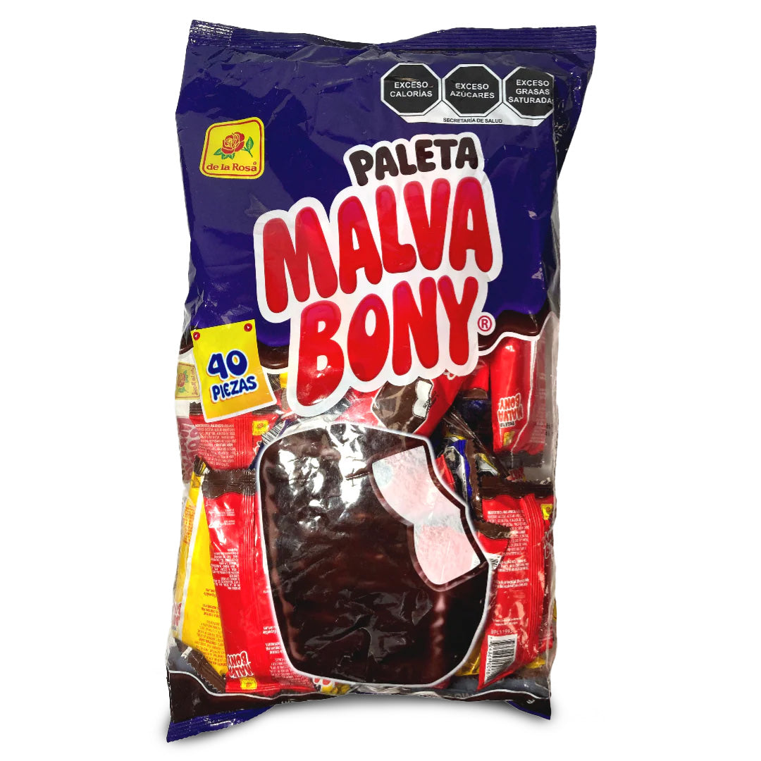 Chocolate Dulce La Rosa Paleta Malvabony 16/40/12Gr