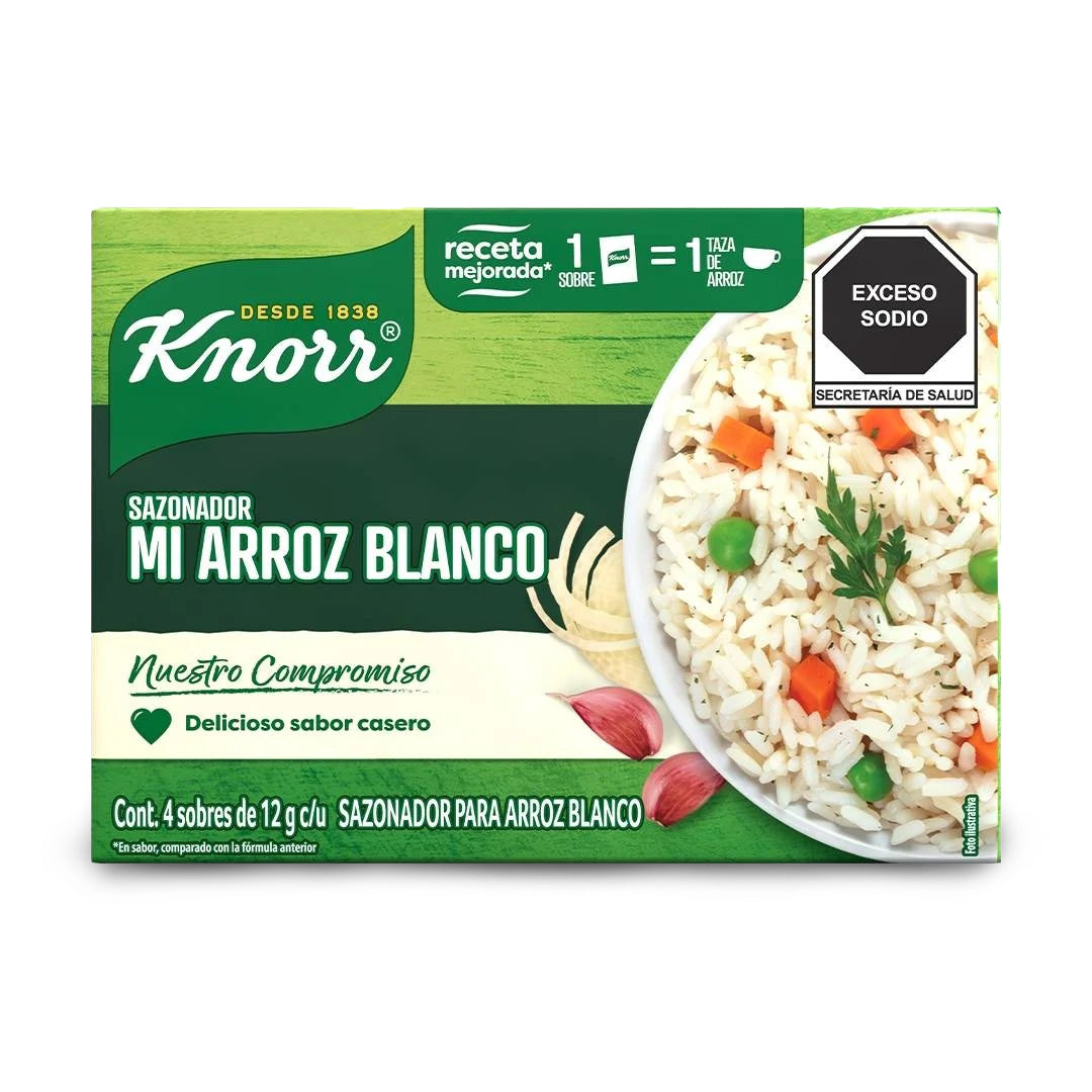 Condimento Mi Arroz Blanco Caja 4/12G