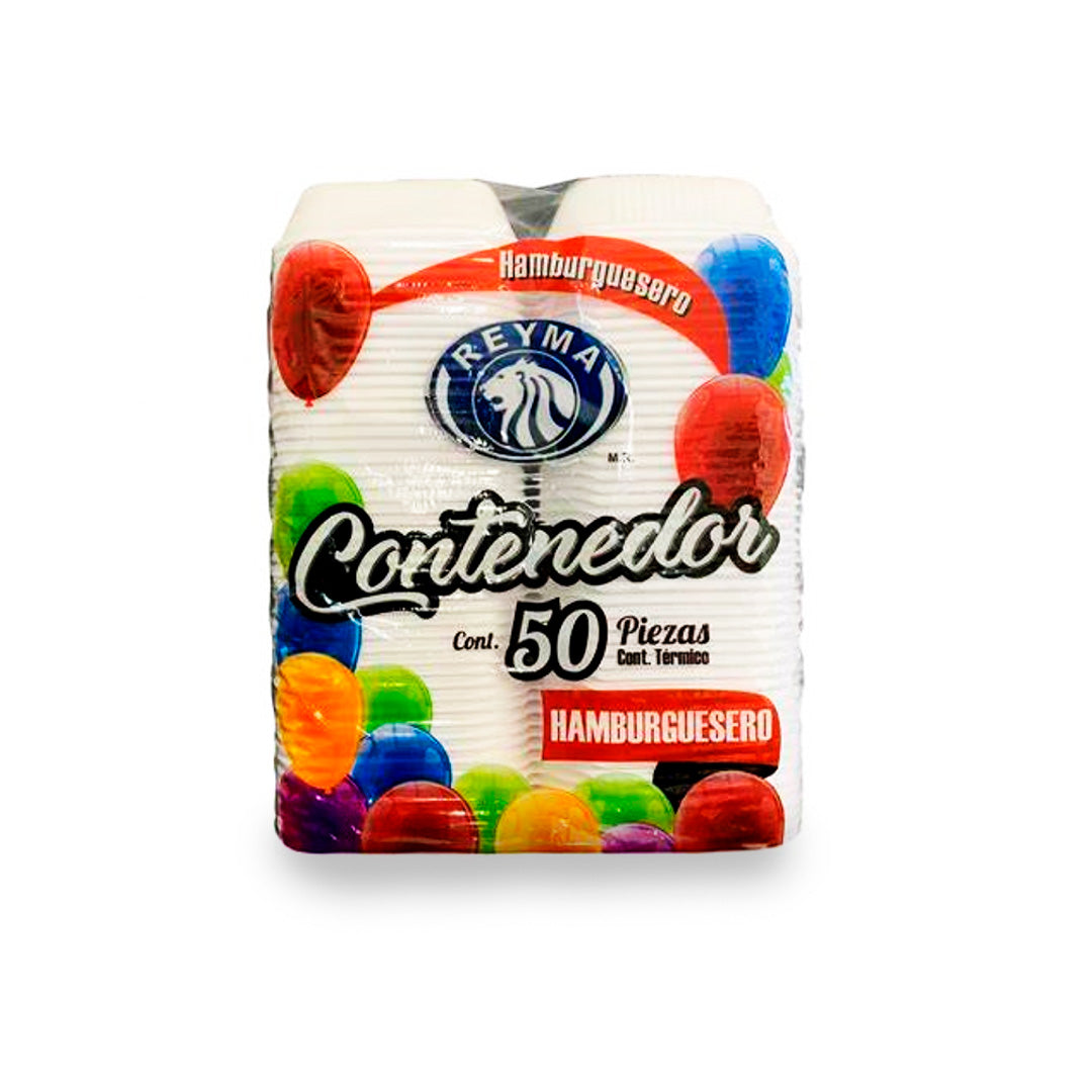 Contenedores Reyma Hamb 6X6 50Pz