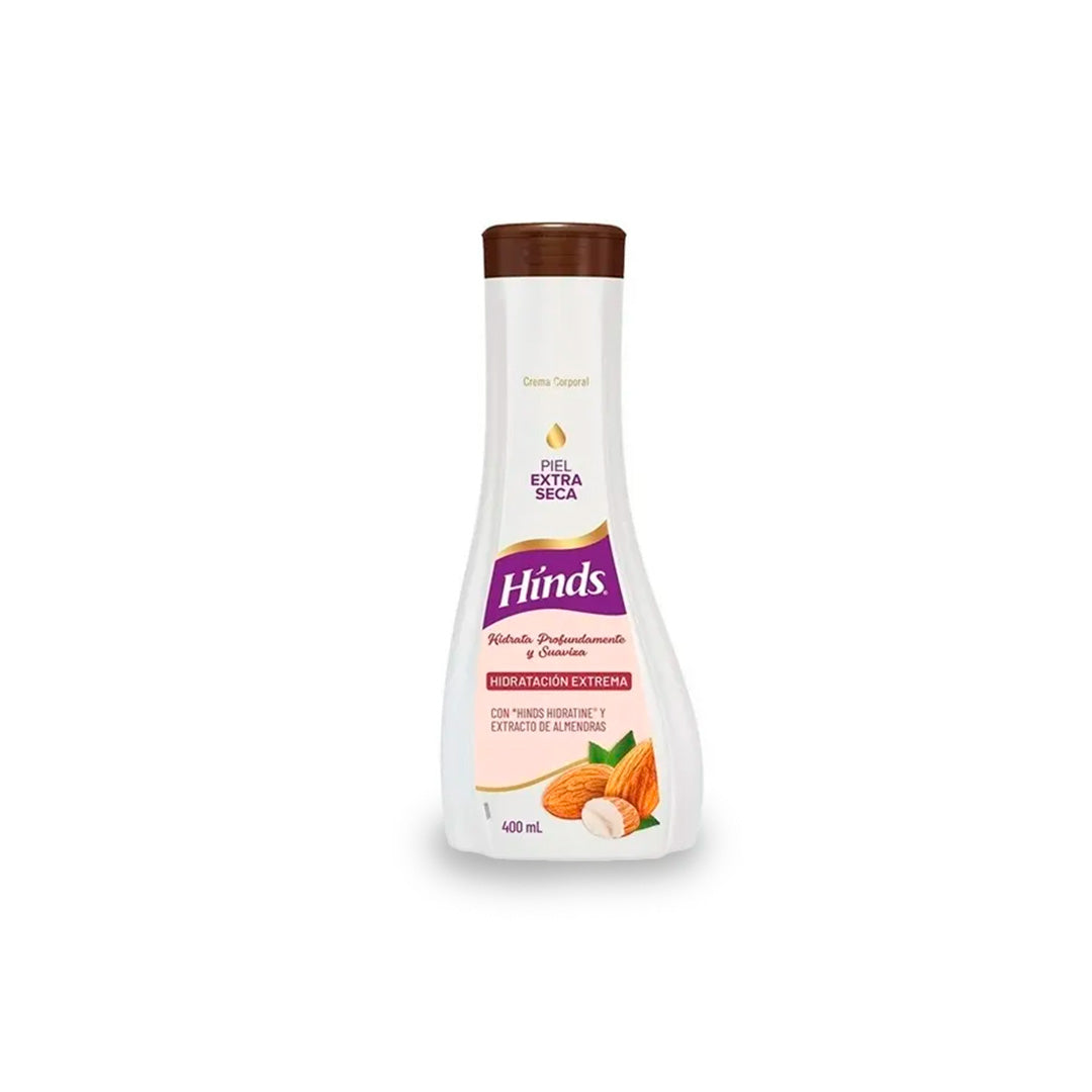 Crema De Tocador Hinds Extracto De Almendras 400Ml
