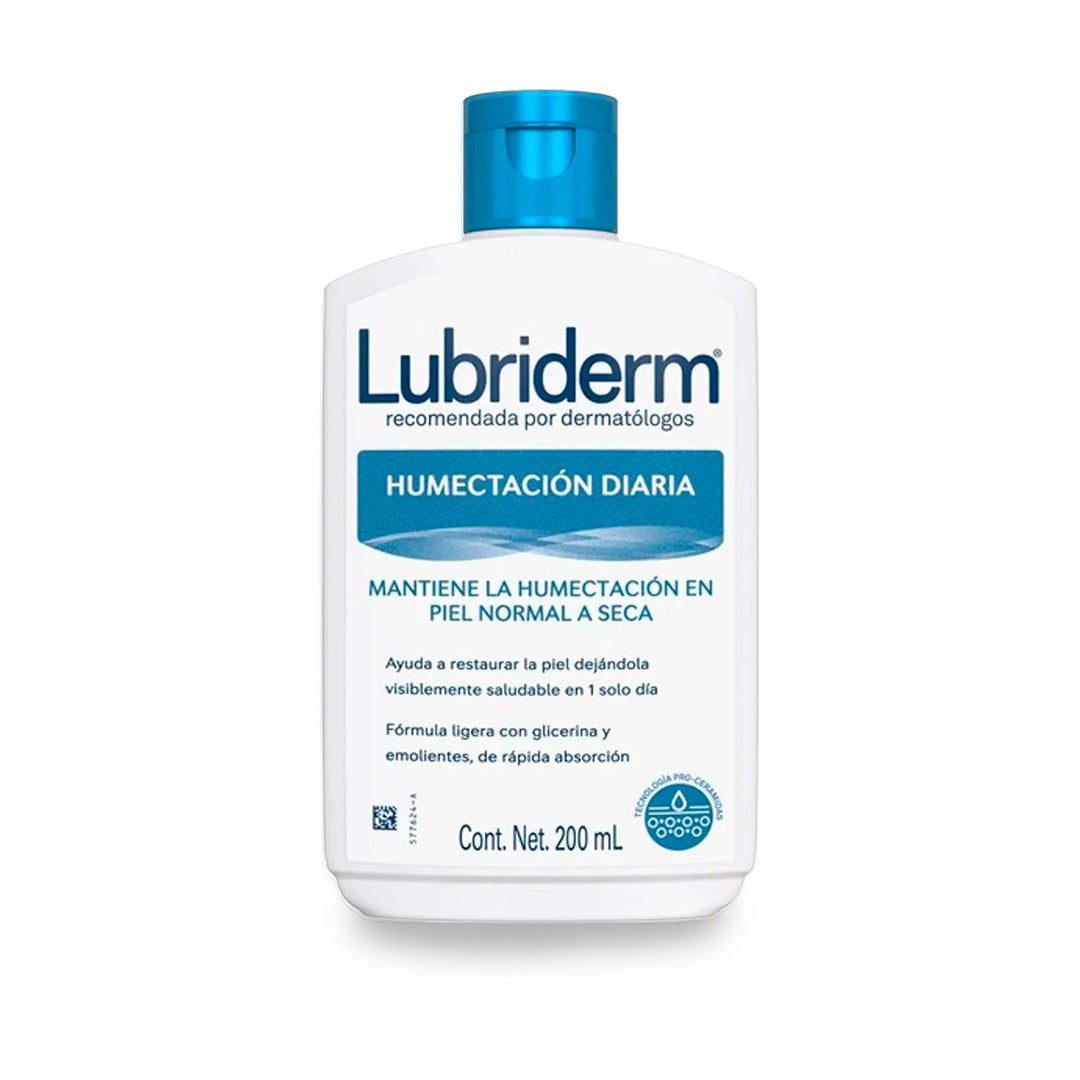 Crema De Tocador Lubriderm  Humectacion Diaria 200 Ml