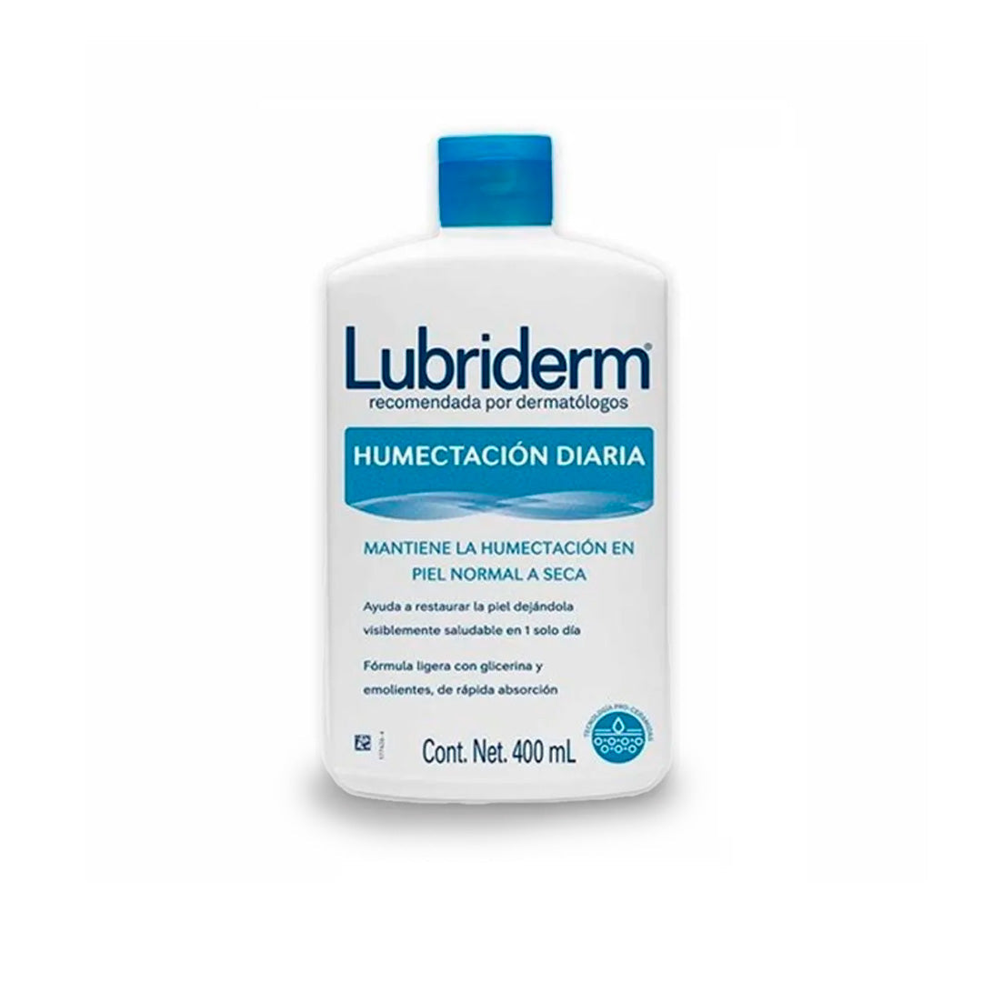 Crema De Tocador Lubriderm  Humectacion Diaria 400 Ml