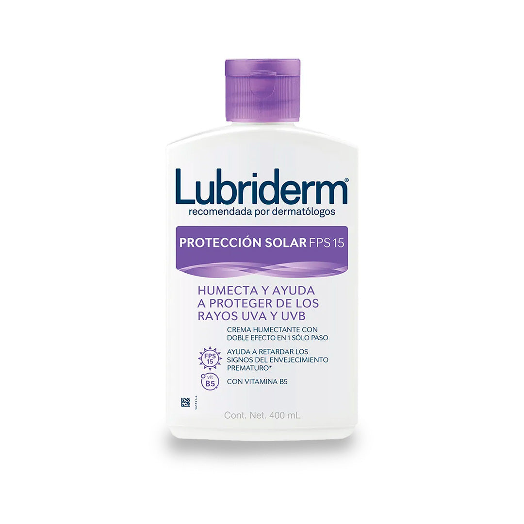 Crema De Tocador Lubriderm Con Protector Solar 400Ml
