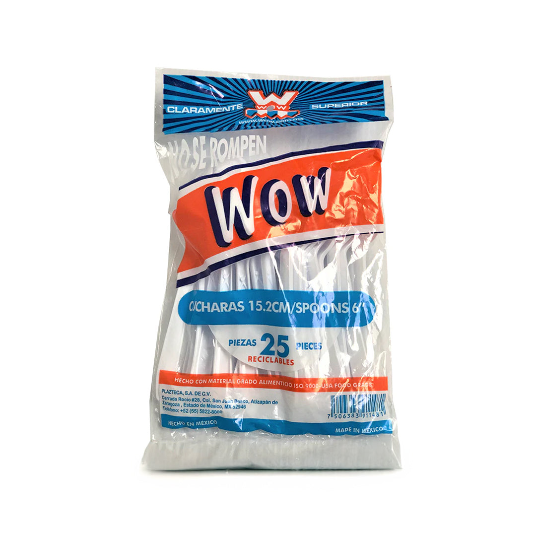Cuchara Wow Mediana 25 Pz (40).