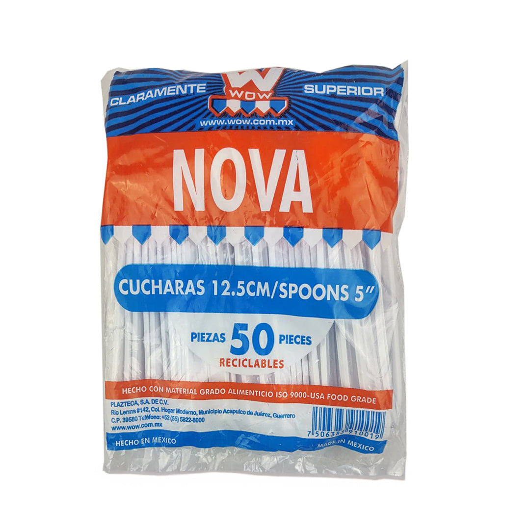 Cuchara Wow Nova Pastelera 50 Pz