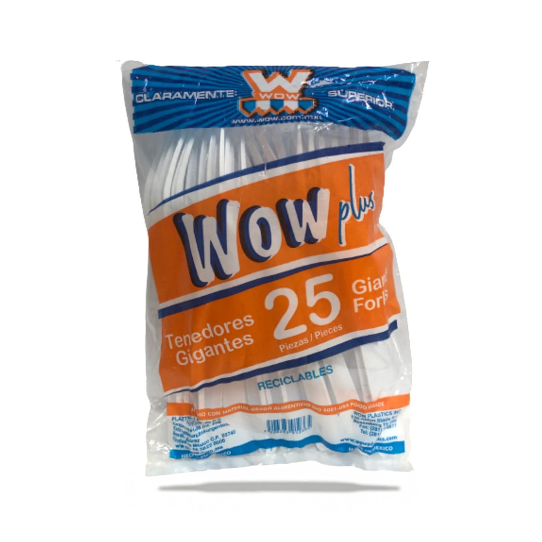 Tenedor Wow Sopero 25 Pz