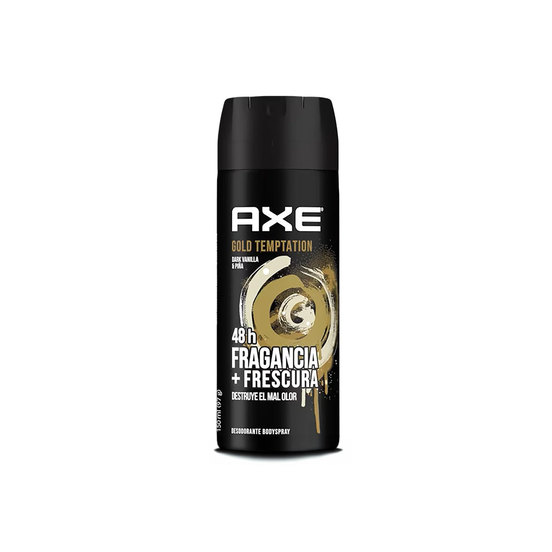 Desodorantes Axe Aerosol Men Gold Temptation 97Gr/150Ml