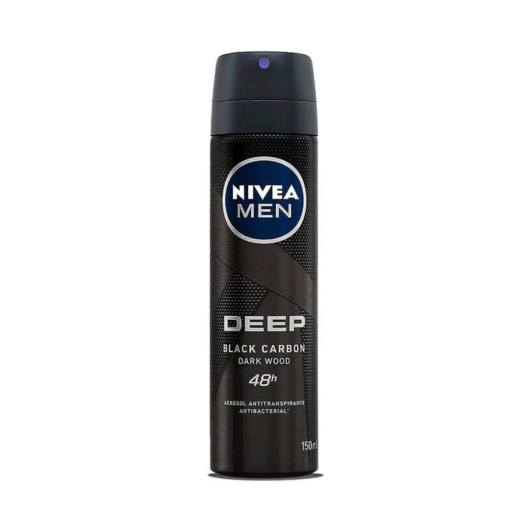 Desodorantes Nivea Aerosol Men Deep Dark Wood 150 Ml