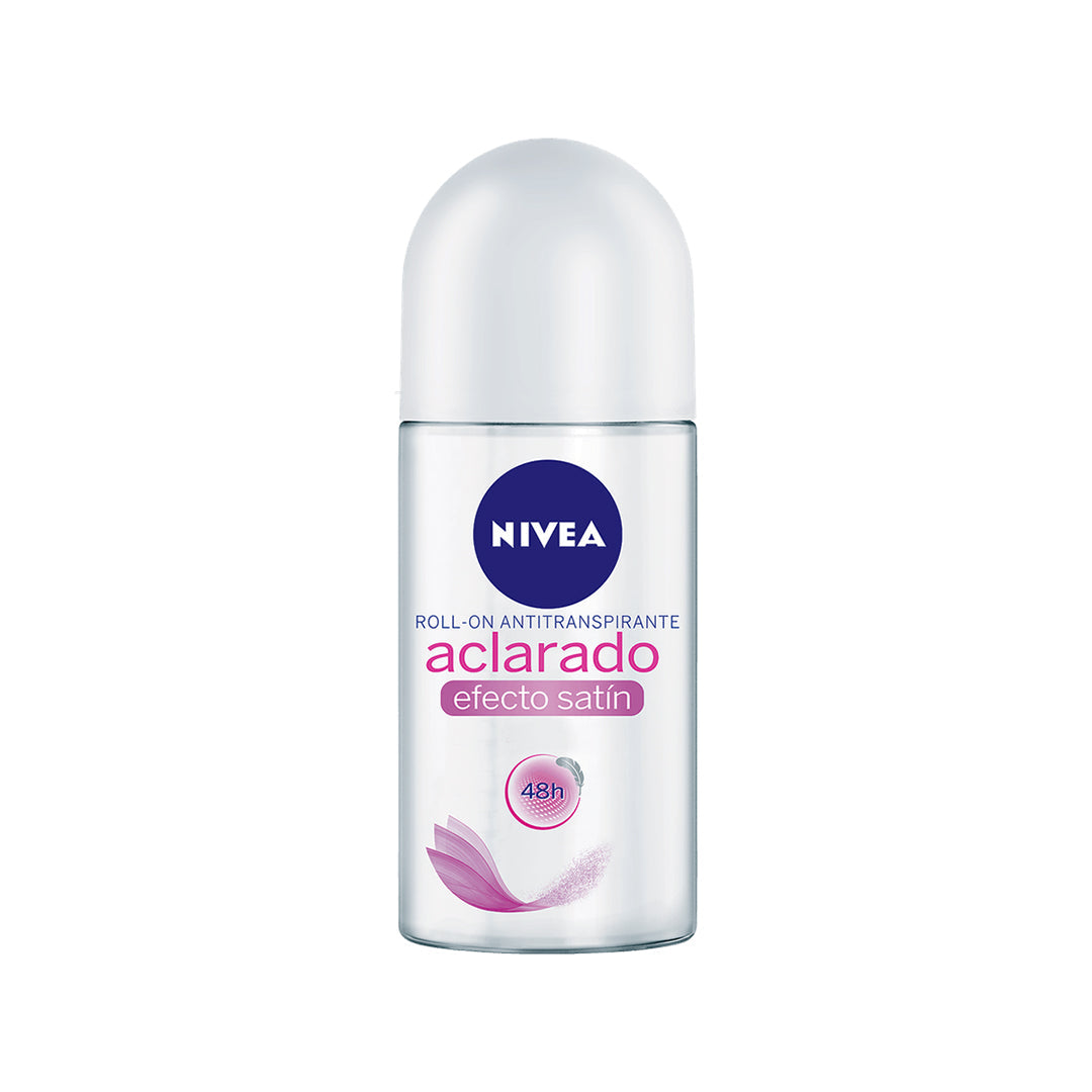 Desodorante Nivea Rollon Women Aclarado Efecto Satin 50Ml