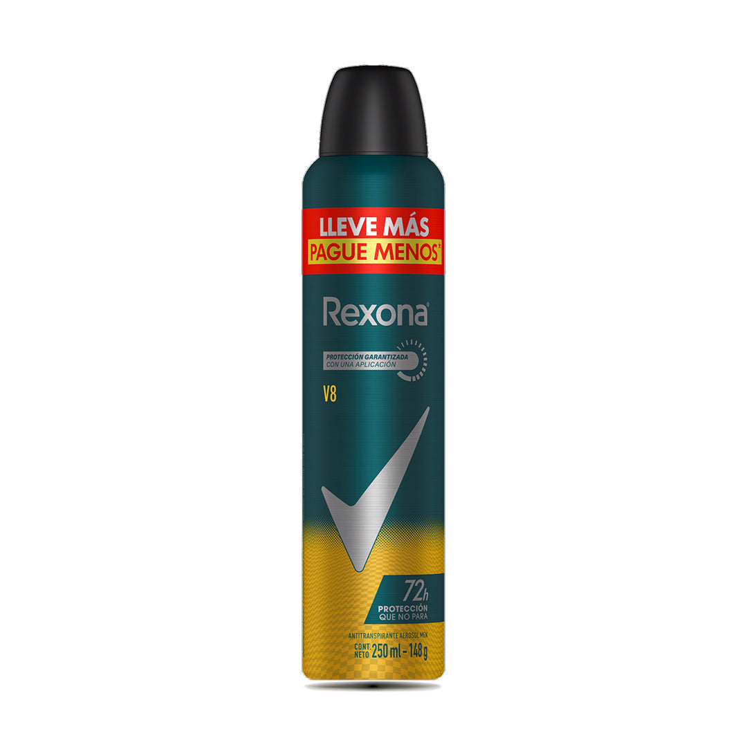 Desodorantes Rexona Aerosol Men V8 250 Ml
