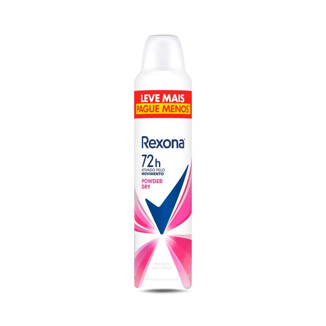 Desodorante Rexona Aerosol Women Powder Dry 250 Ml