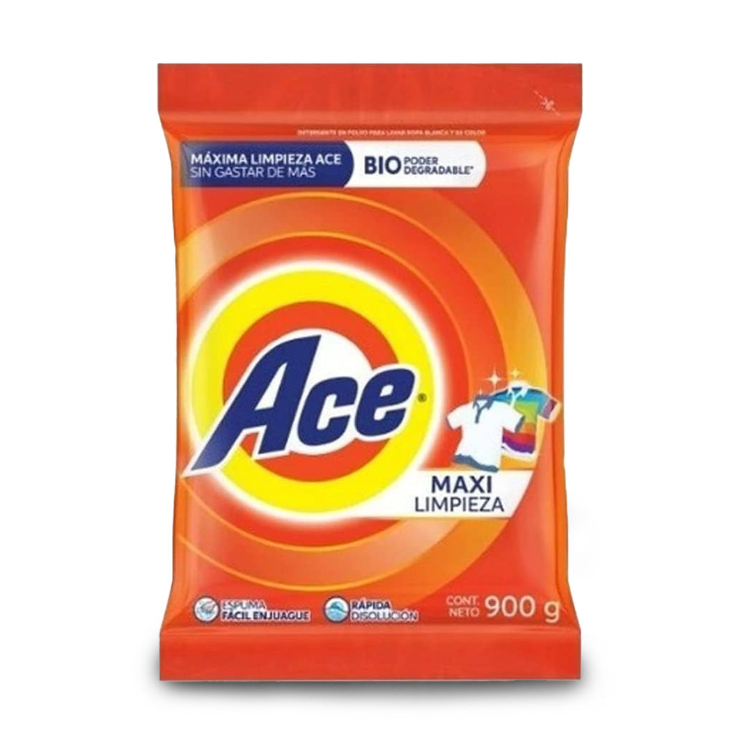 Detergente Ropa Ace Accion Instantanea 900 Gr
