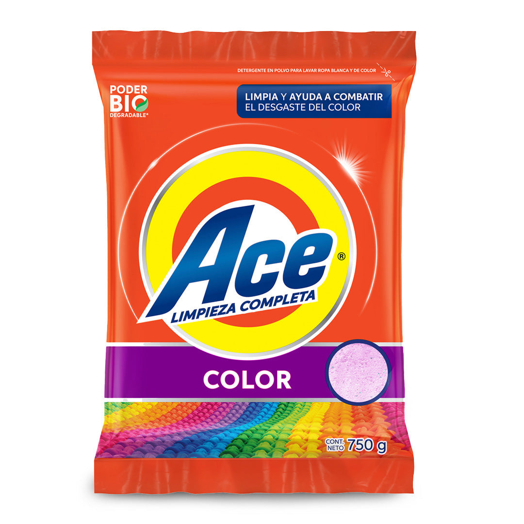 Detergente Ropa Ace Color 750 Gr