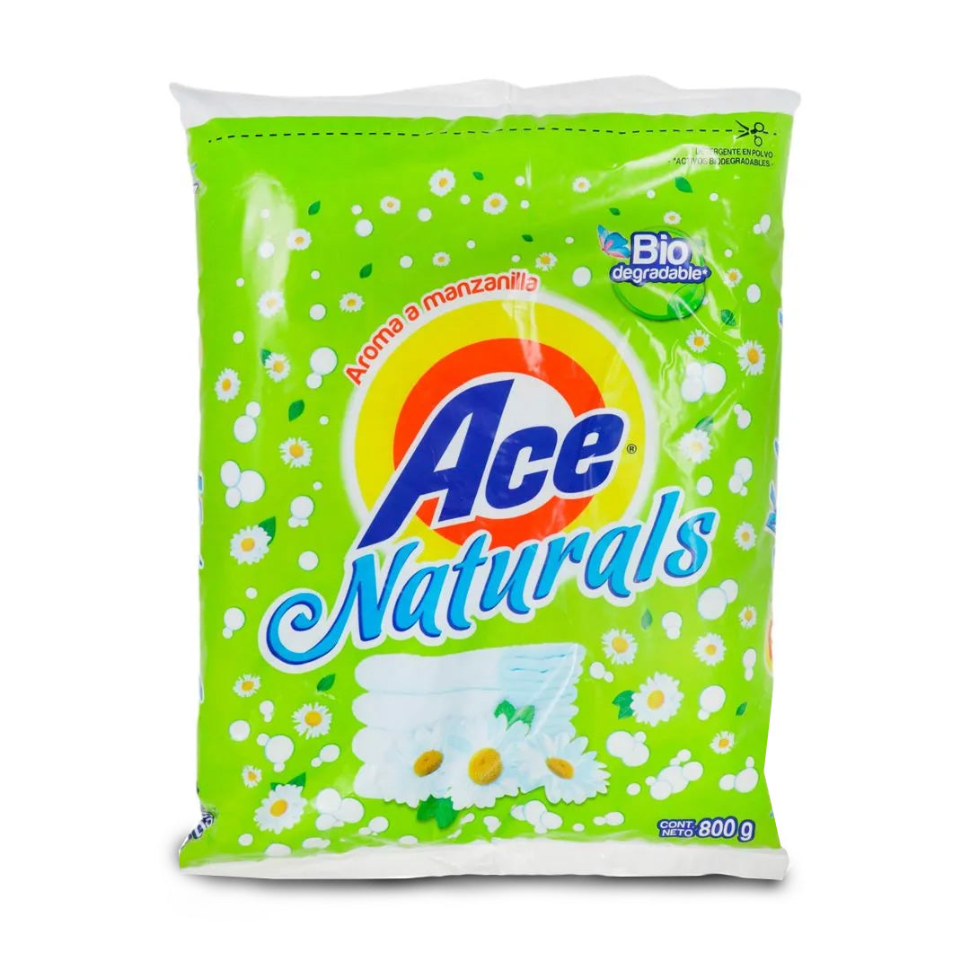 Detergente Ropa Ace Naturals 800Gr