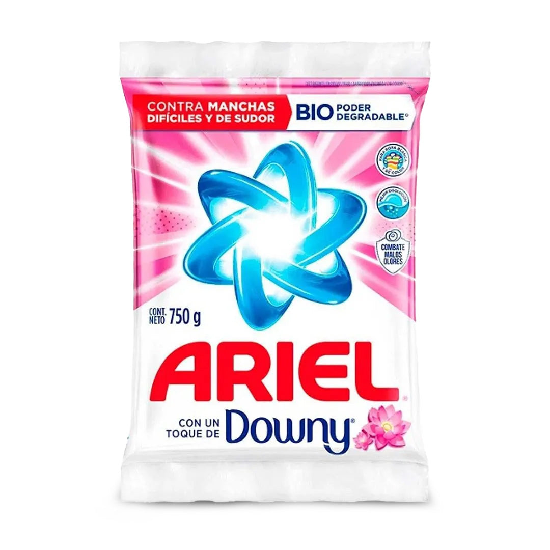 Detergente Ropa Ariel C/Downy 750 Gr