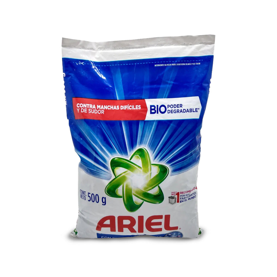 Detergente Ropa Ariel Oxiazul Max 500 Gr