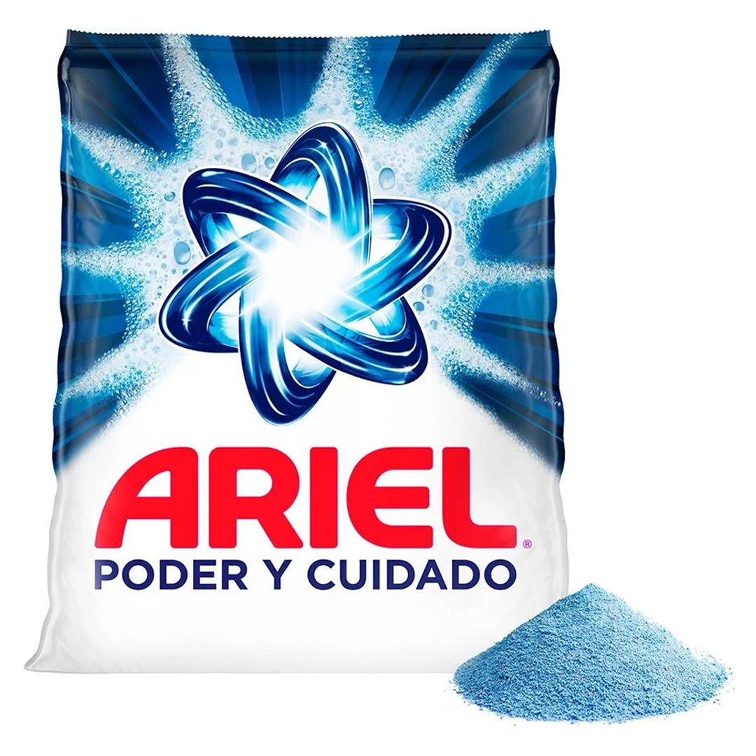 Detergente Ropa Ariel Poder Y Cuidado 250 Gr