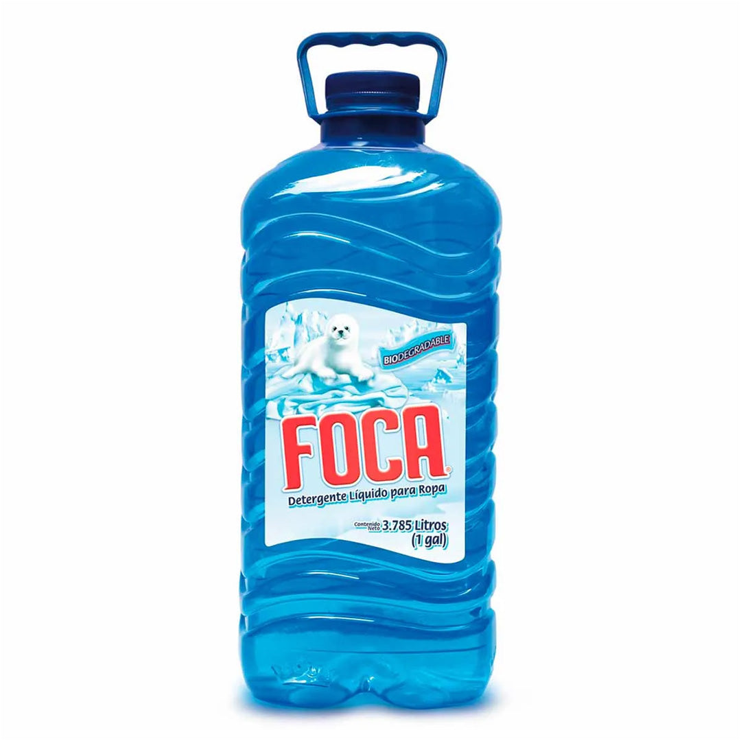 Detergente Ropa Liquido Foca 3.785 Lt