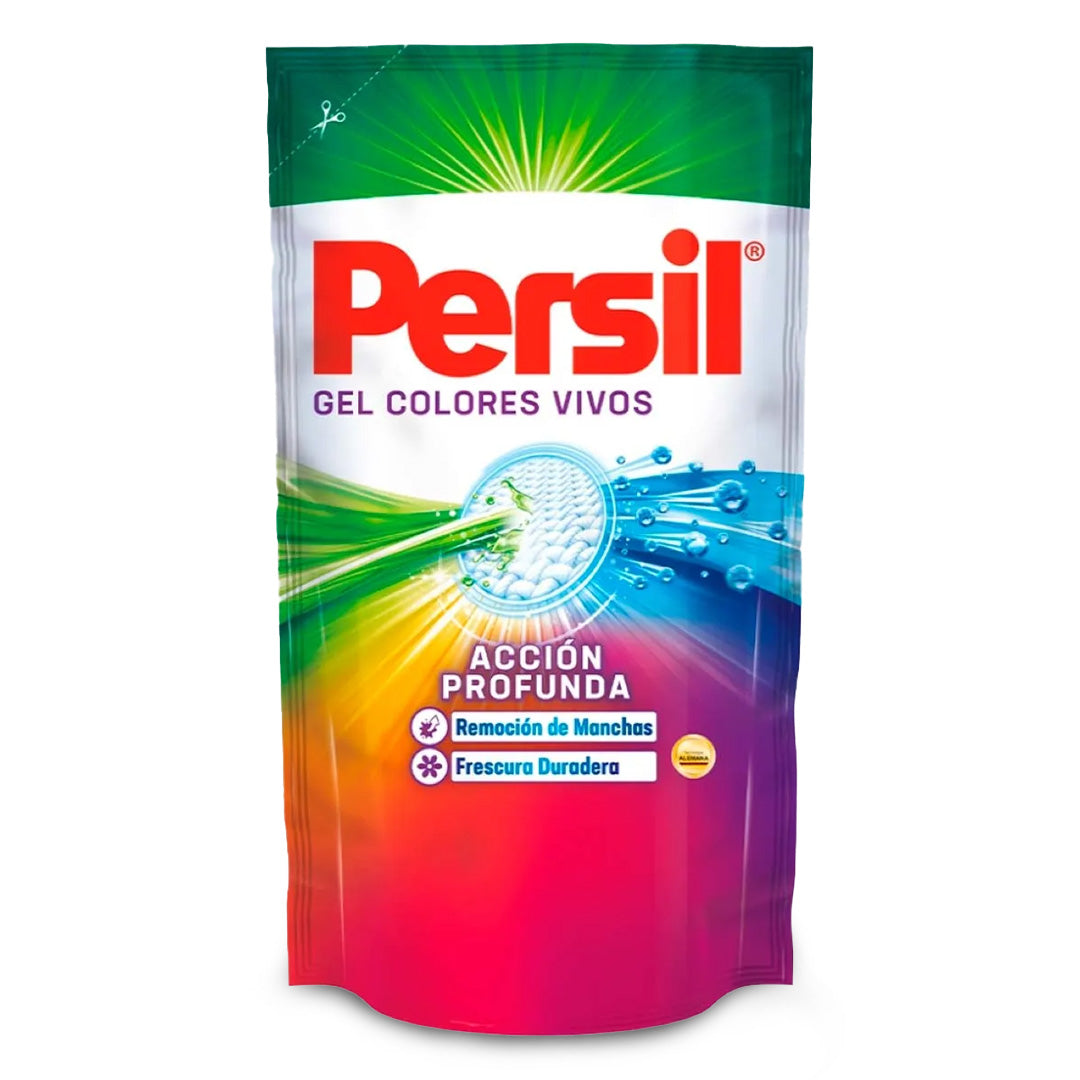 Detergente Ropa Liquido Persil Gel Colores Vivos 830Ml