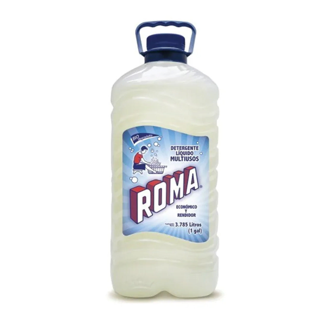 Detergente Ropa Liquido Roma 3.785 Lt