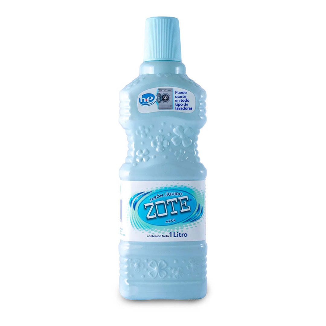 Detergente Ropa Liquido Zote Azul 1 Lt