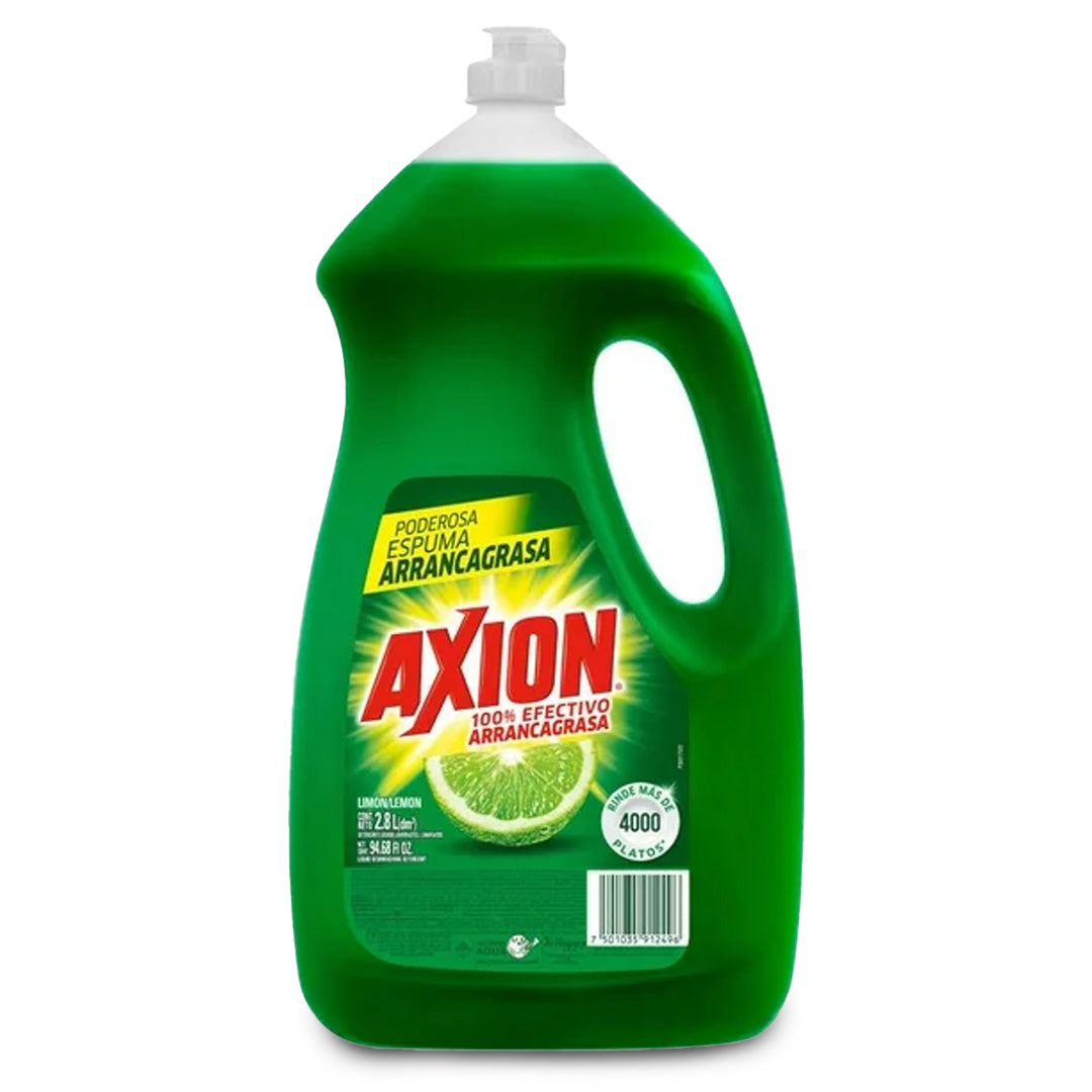 Detergente Trastes Liquido Axion Limon 2.8 Lt.