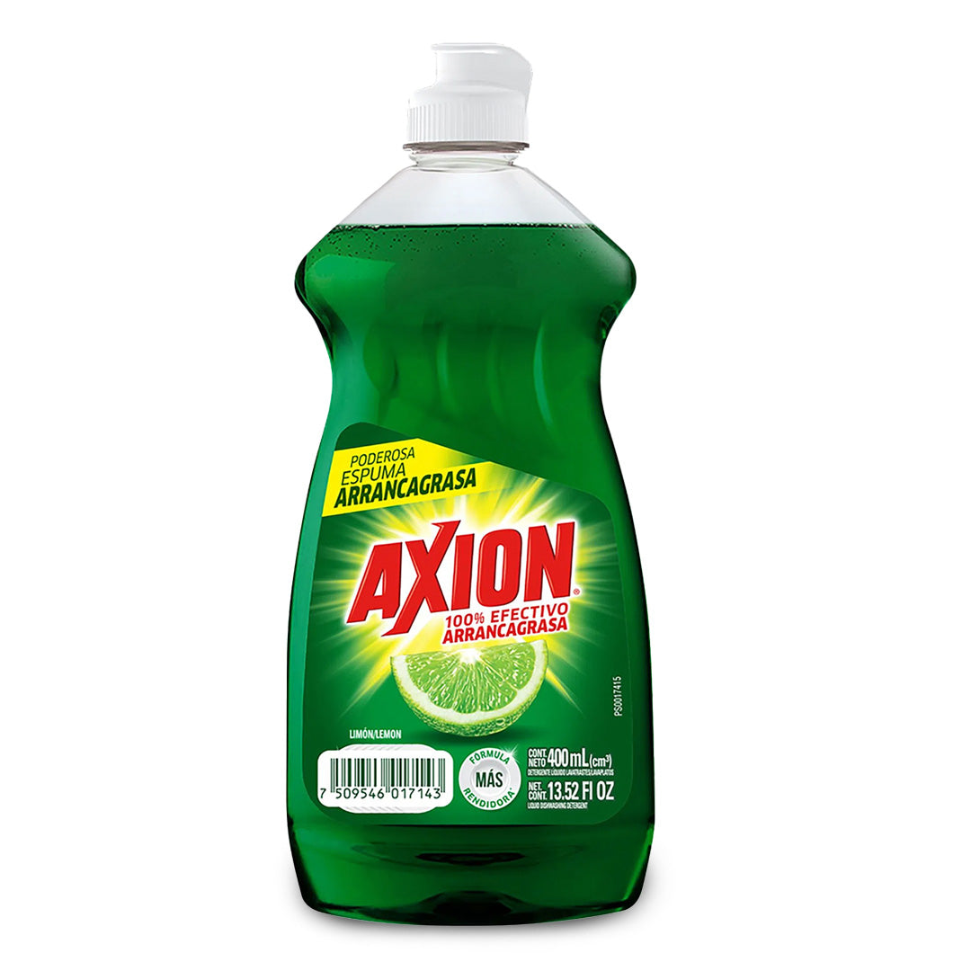 Detergente Trastes Liquido Axion Limon 400 Ml.